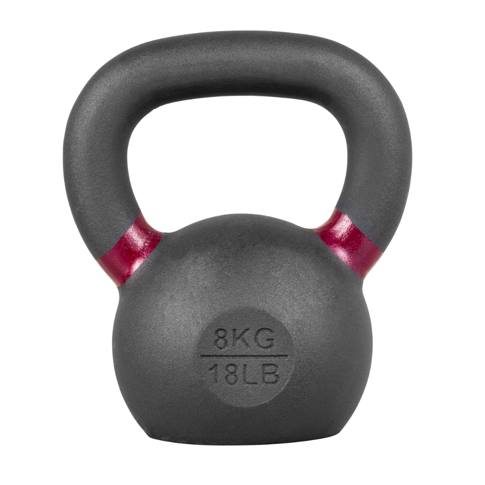 8 KG Competition Kettlebell - Single Piece Casting - KG Markings - Full  Body Workout