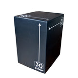 3-in-1 Foam Plyo Box – 20" - 24” - 30” from Lifeline Fitness for Plyometric Drills and Jumping box, compared to Titan Fitness. 