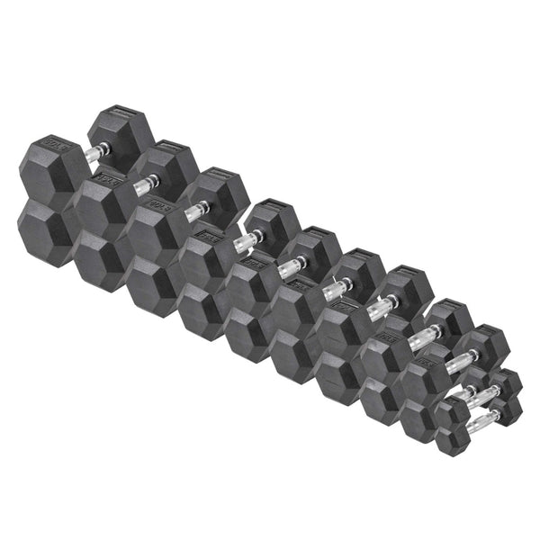 The Hex Rubber Dumbbell Set from Lifeline Fitness for Fitness and Dumbbell incline bench press. 