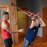 The Jungle Gym Fitness Suspension Systems from Lifeline Fitness for Suspension Training and Back workout. 