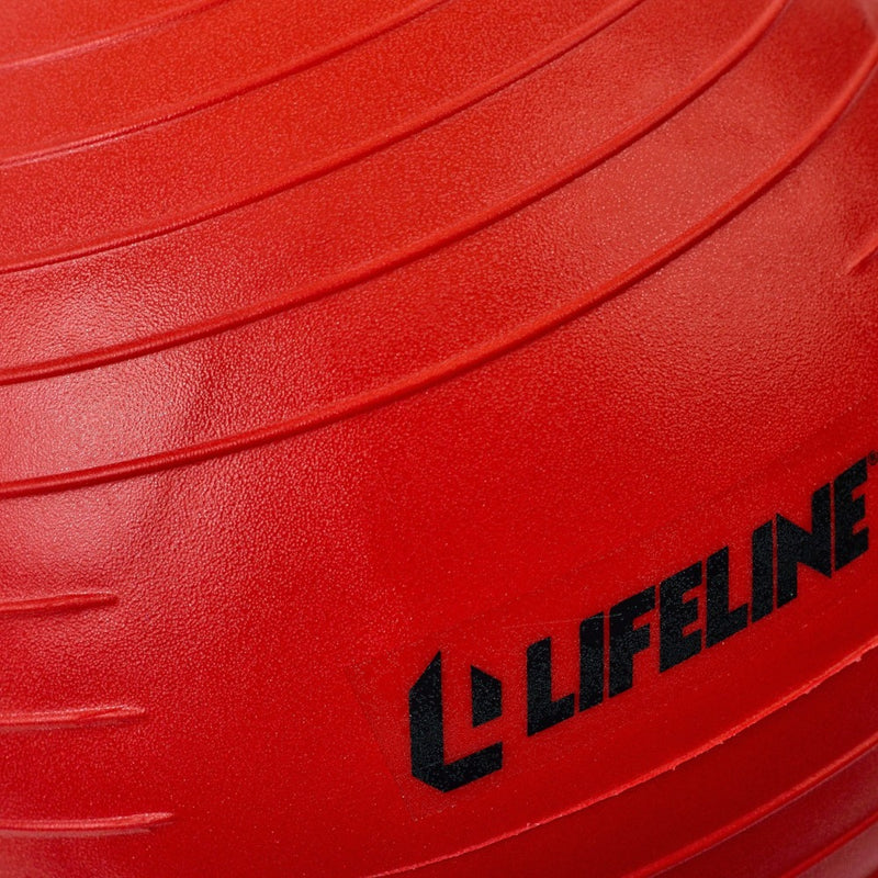 The Mini Core Ball from Lifeline Fitness for Ab equipment and Ab roller, compared to Titan Fitness. 