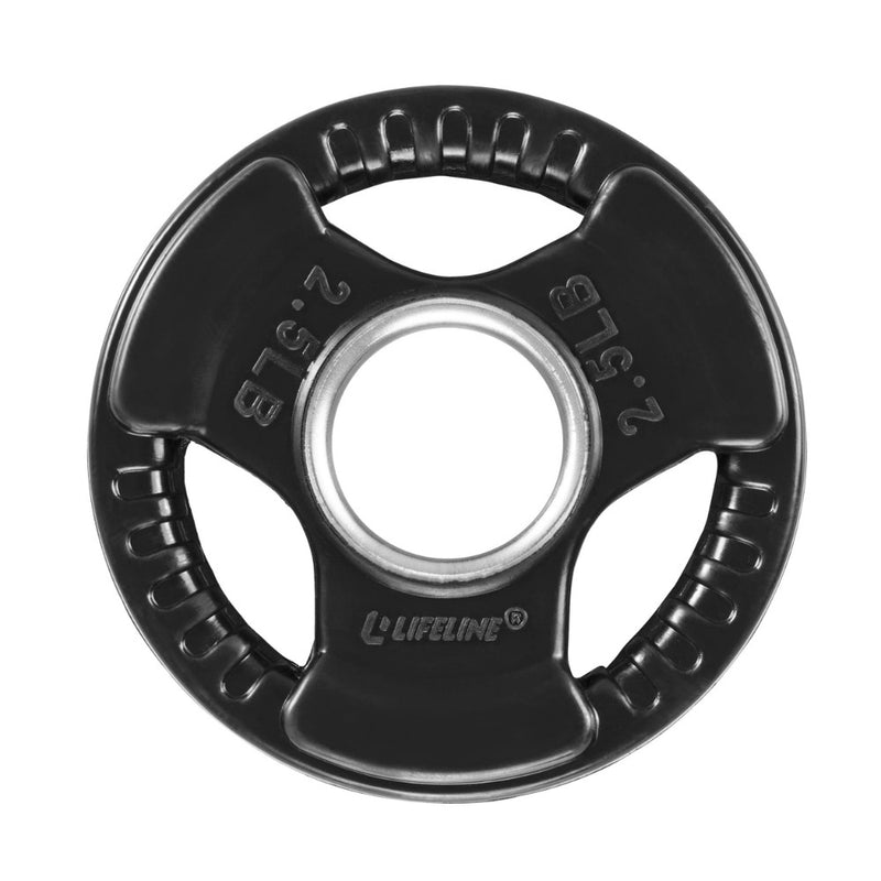 Lifeline Weight Plates Lifeline Olympic Rubber Grip Plates