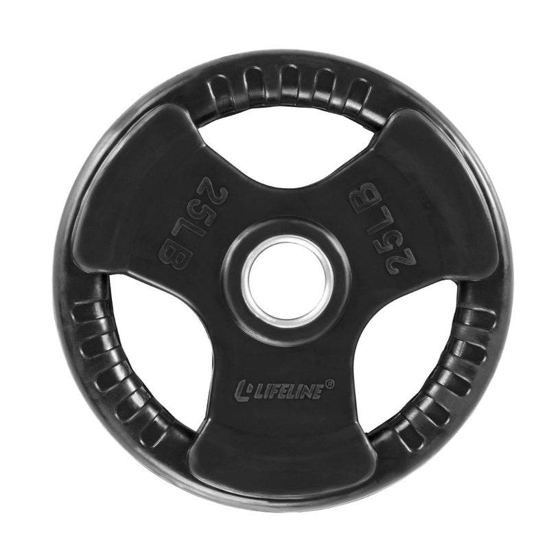 Lifeline Weight Plates Lifeline Olympic Rubber Grip Plates