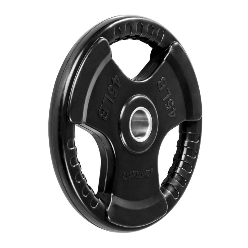 Lifeline Weight Plates Lifeline Olympic Rubber Grip Plates