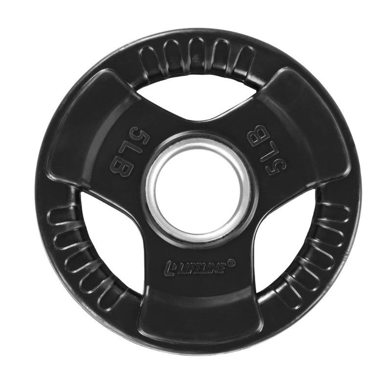 Lifeline Weight Plates Lifeline Olympic Rubber Grip Plates