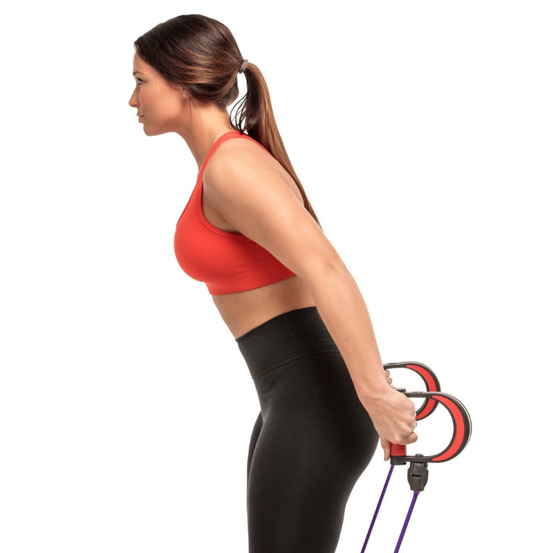 The PowerArc Handles from Lifeline Fitness for Resistive Bands for Working out.  