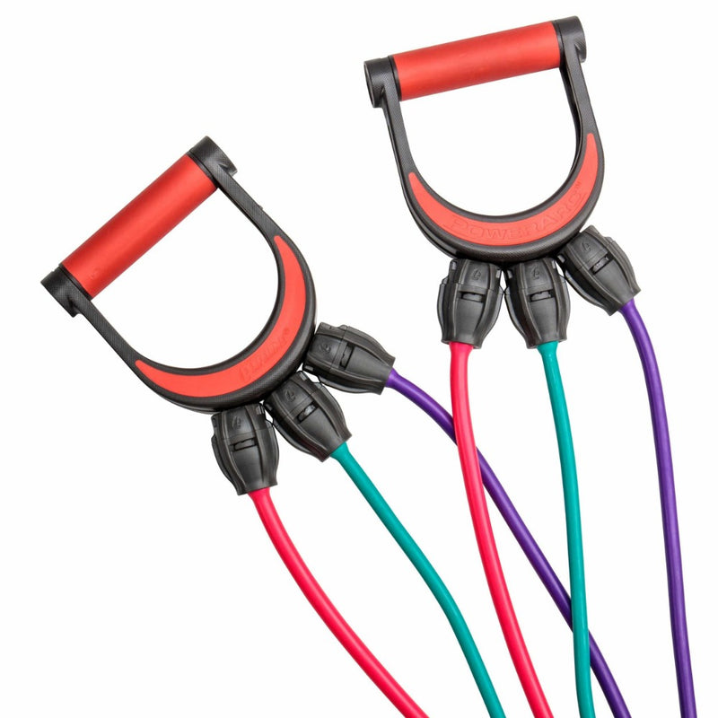 The PowerArc Handles from Lifeline Fitness for Resistance Bands workouts for Training. 