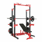 C1 Pro Half Rack from Lifeline Fitness for Power Rack and Bench Press, compared to REP Fitness. 
