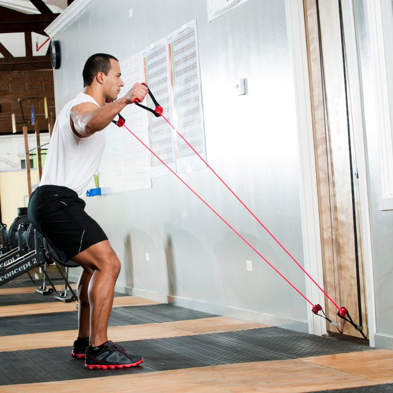 The Train Station from Lifeline Fitness Resistance Bands for Working Out compared to TRX. 