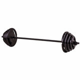 The Step 25kg Weight Set with Bar_1