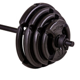 The Step 25kg Weight Set with Bar_2