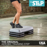 Circuit Step Circuit Step The Step Circuit Size Platform with Four (4) Freestyle Risers - Grey